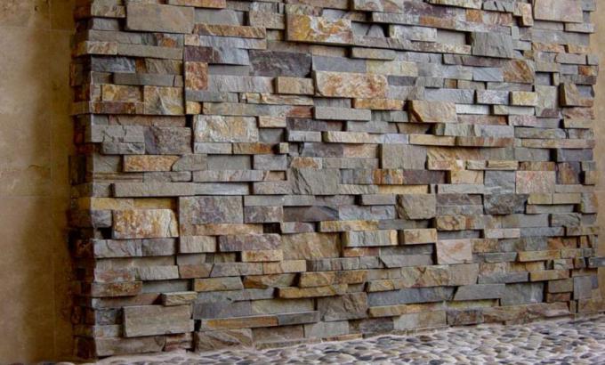 Natural Stacked Stone Veneer Example